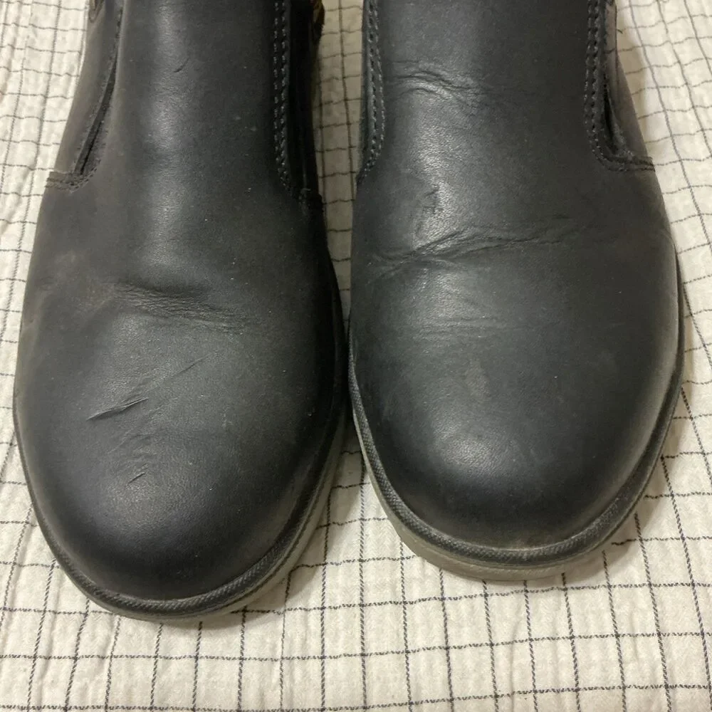 DEWALT Men's Work Steel Toe Shoes Black Work Safety Shoes Size 7